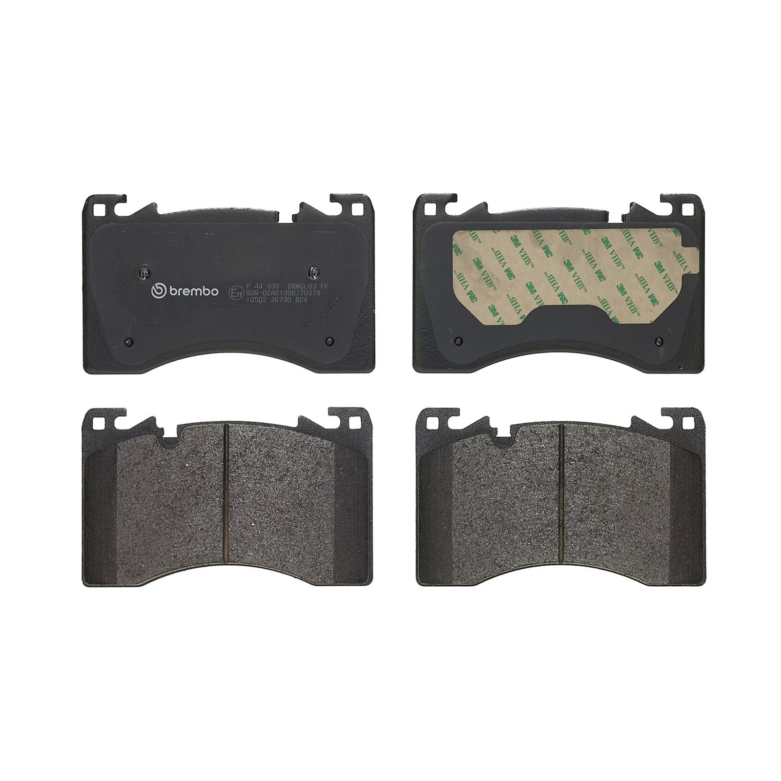 PRIME Low-Met Front Disc Brake Pad Set - P44033_03