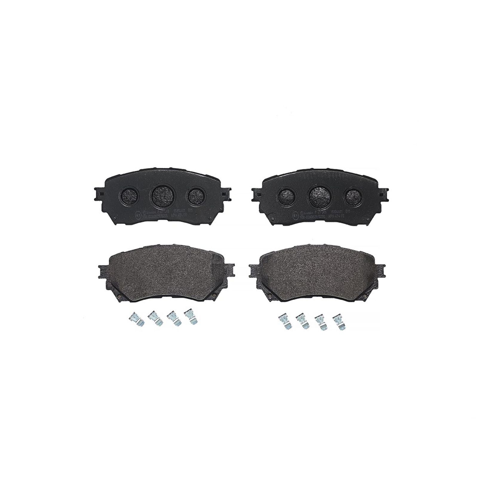 PRIME Low-Met Front Disc Brake Pad Set - P49048_02