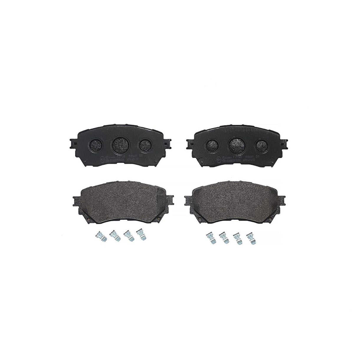PRIME Low-Met Front Disc Brake Pad Set - P49048_02
