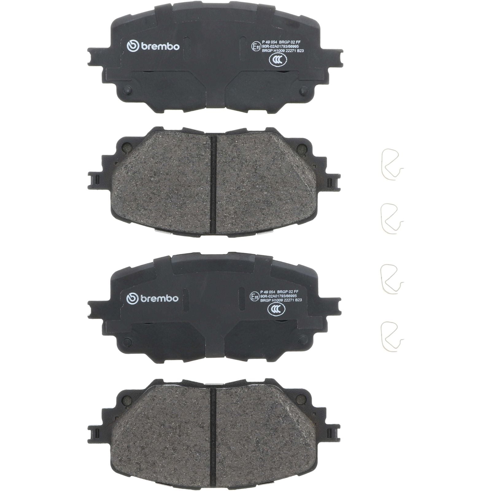 PRIME Low-Met Front Disc Brake Pad Set - P49054_04