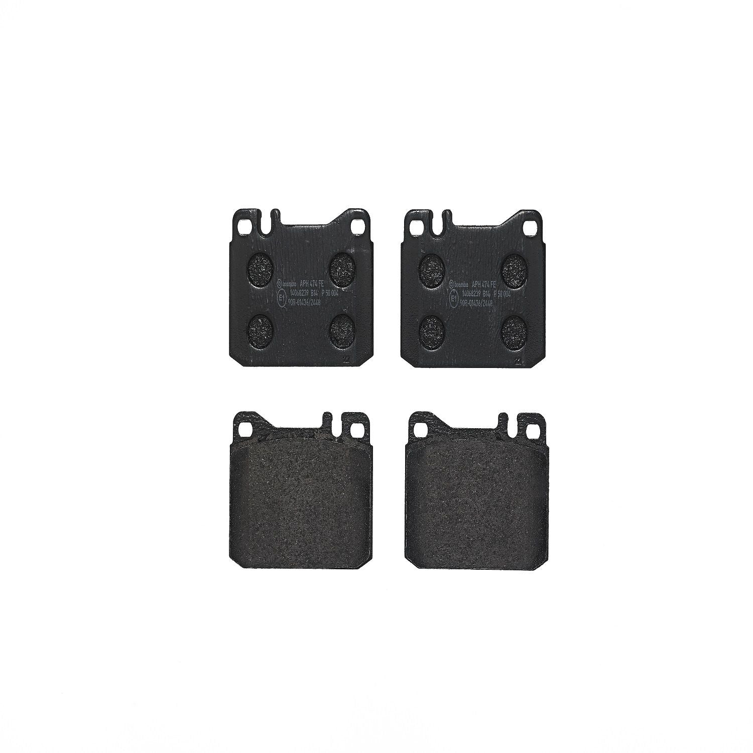 PRIME Low-Met Front Disc Brake Pad Set - P50004_01
