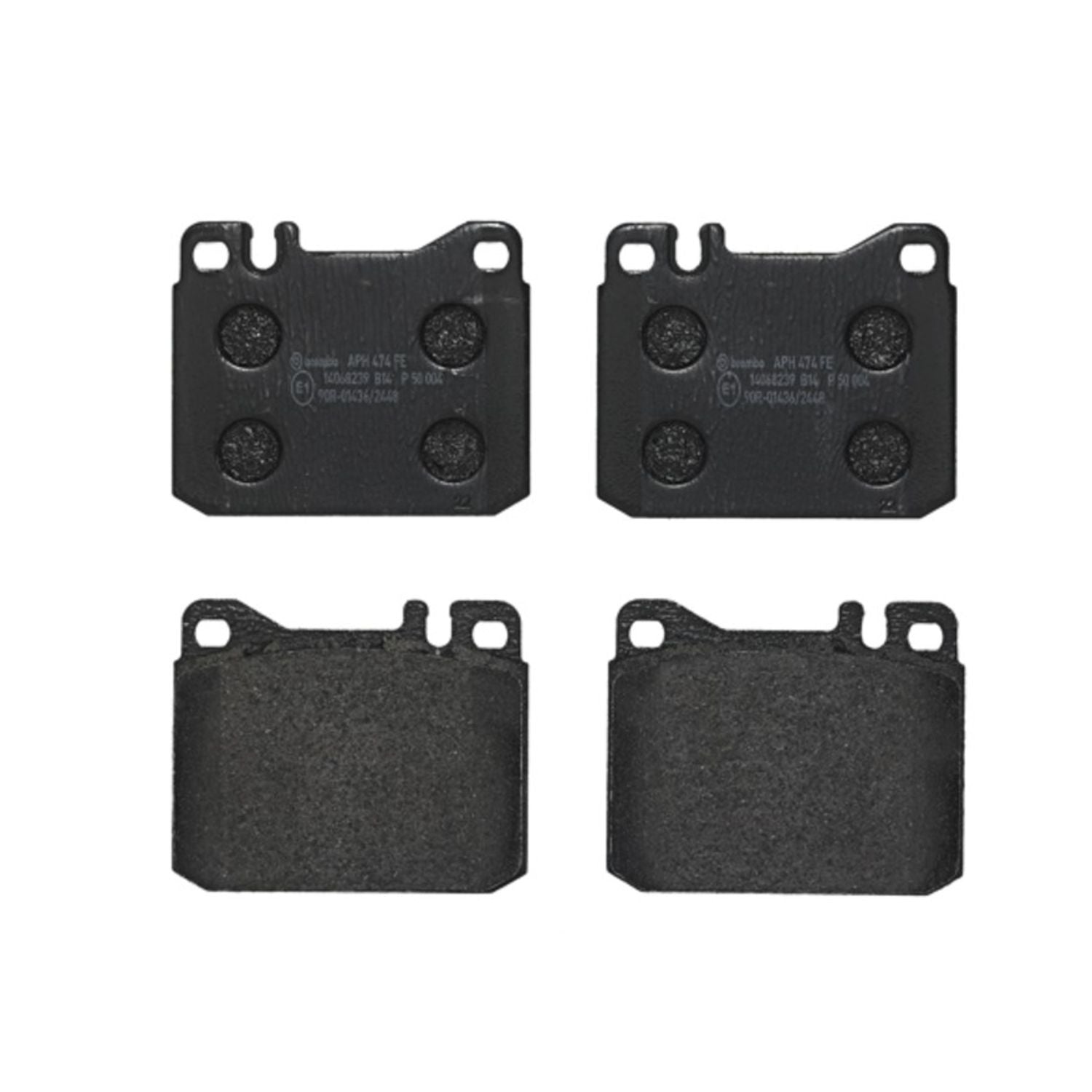 PRIME Low-Met Front Disc Brake Pad Set - P50004_01