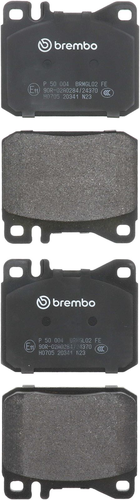 PRIME Low-Met Front Disc Brake Pad Set - P50004_03