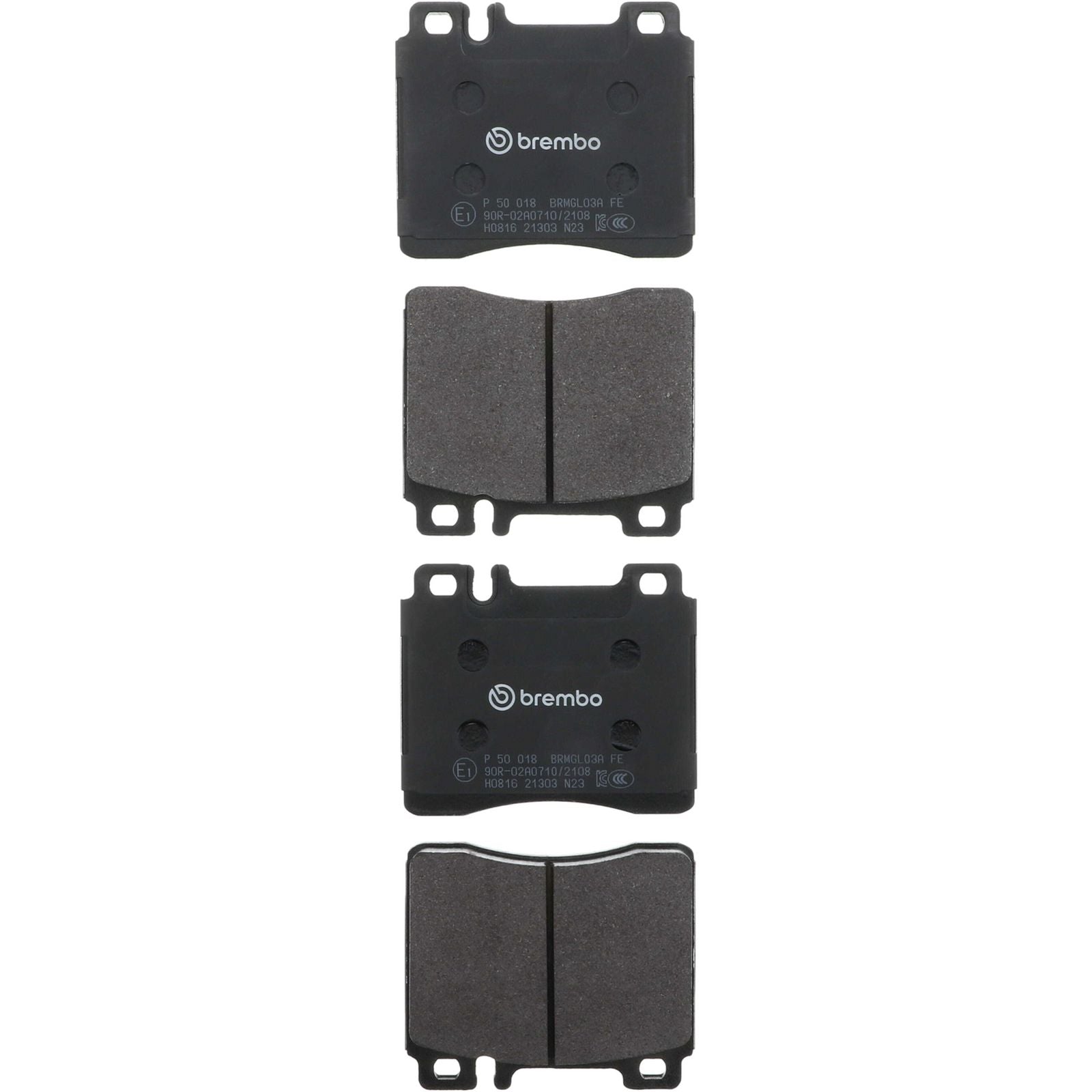 PRIME Low-Met Front Disc Brake Pad Set - P50018_02