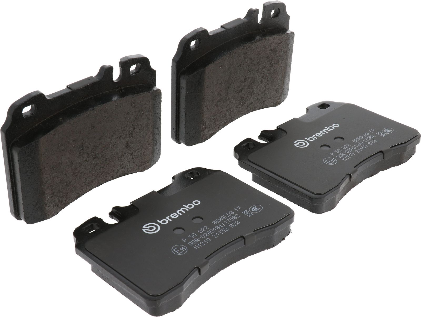 PRIME Low-Met Front Disc Brake Pad Set - P50022_02