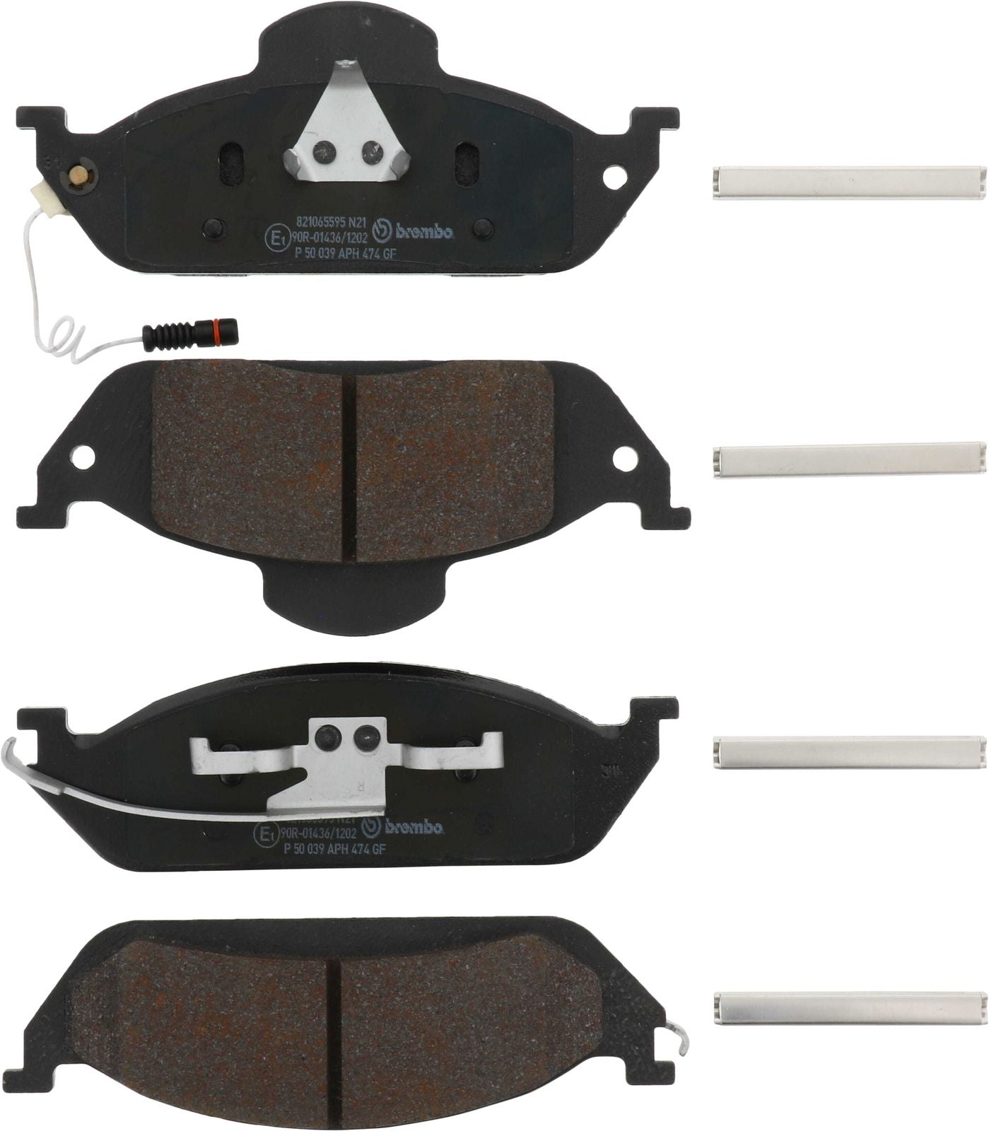 PRIME Low-Met Front Disc Brake Pad Set - P50039_01