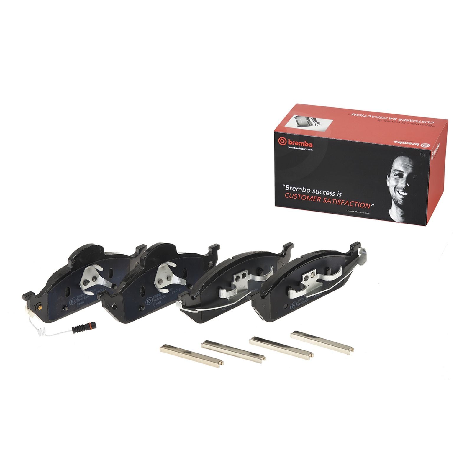 PRIME Low-Met Front Disc Brake Pad Set - P50039_02