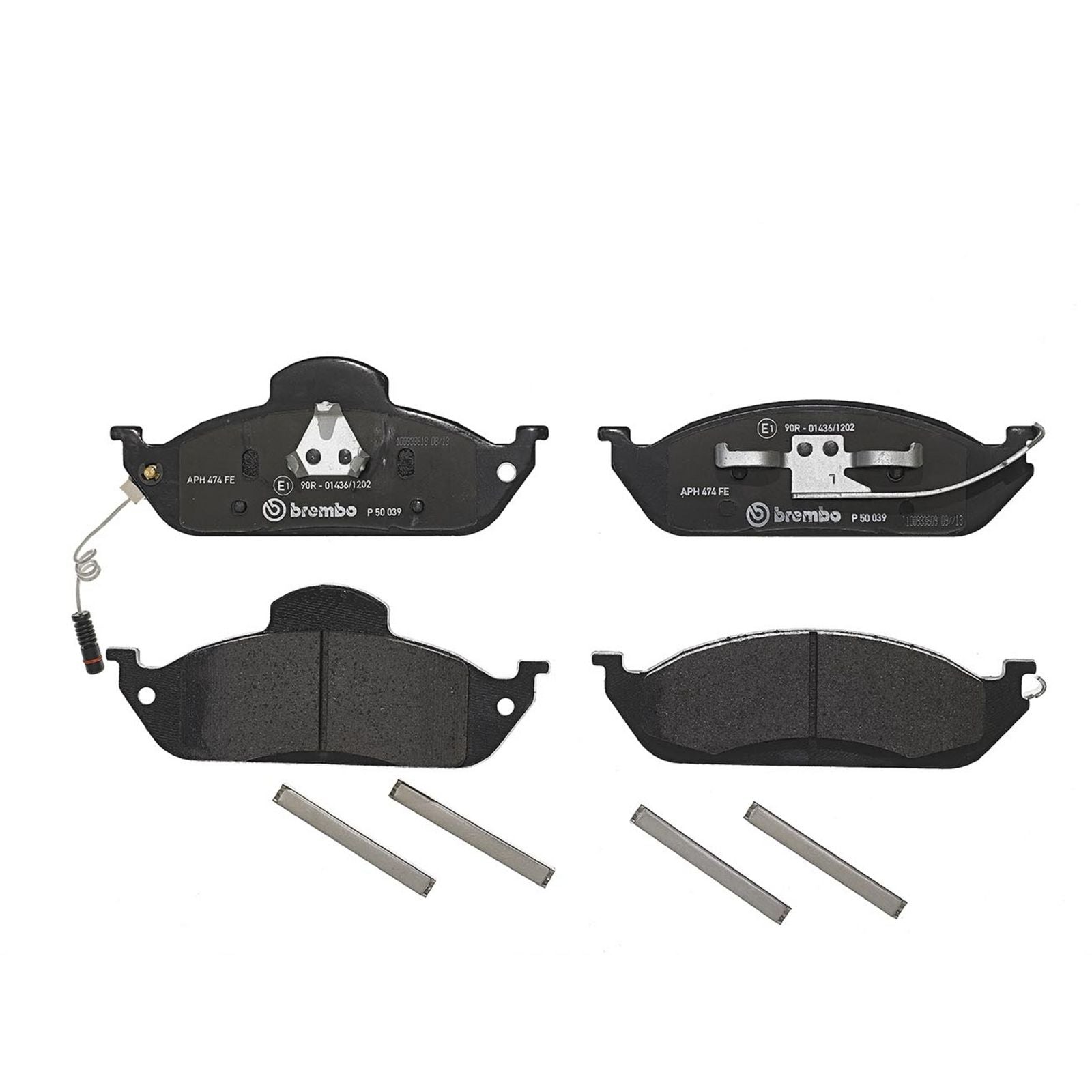 PRIME Low-Met Front Disc Brake Pad Set - P50039_04