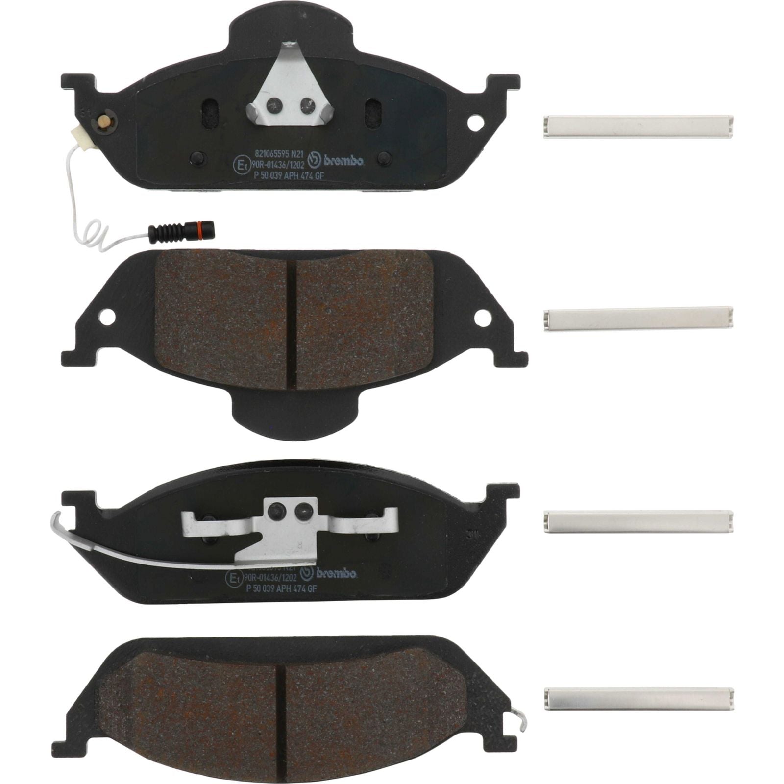PRIME Low-Met Front Disc Brake Pad Set - P50039_05