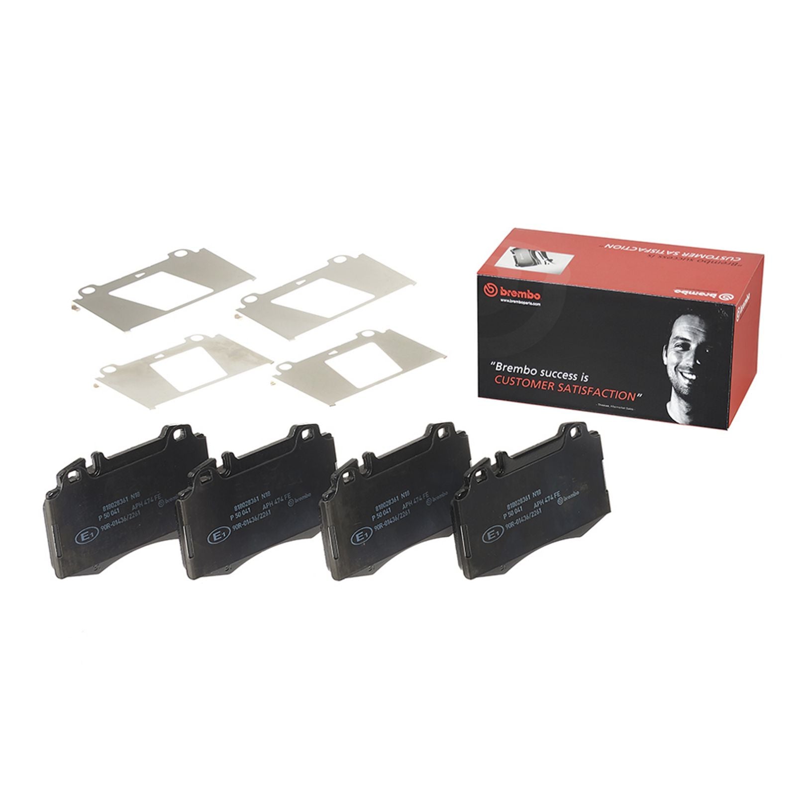 PRIME Low-Met Front Disc Brake Pad Set - P50041_02