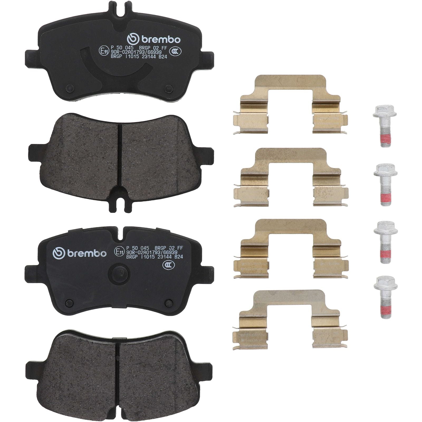 PRIME Low-Met Front Disc Brake Pad Set - P50045_02