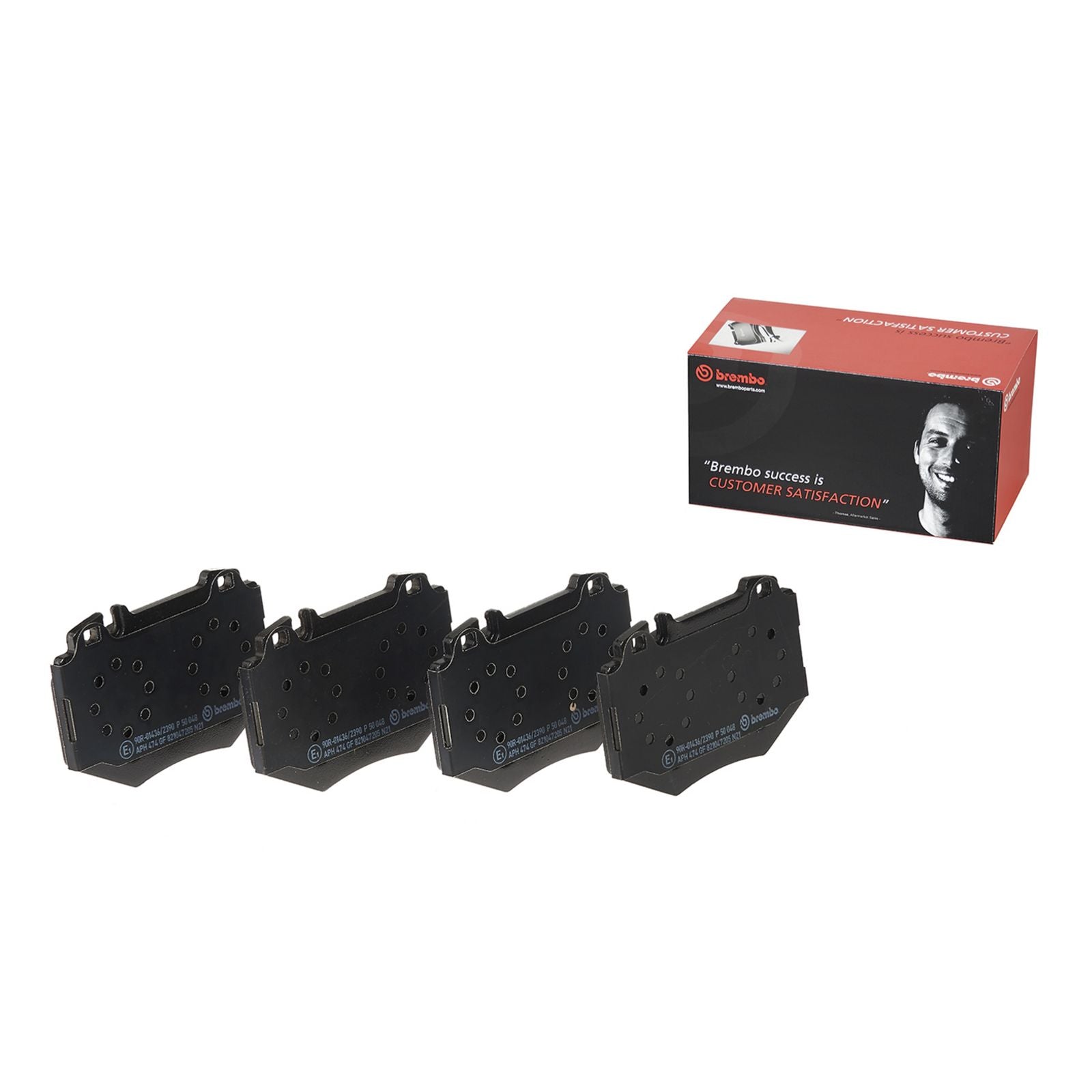 PRIME Low-Met Front Disc Brake Pad Set - P50048_01