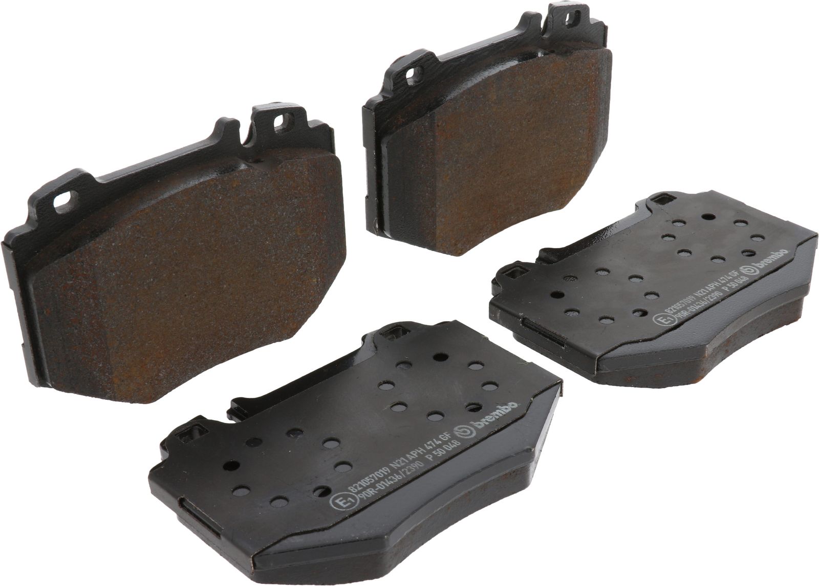 PRIME Low-Met Front Disc Brake Pad Set - P50048_02