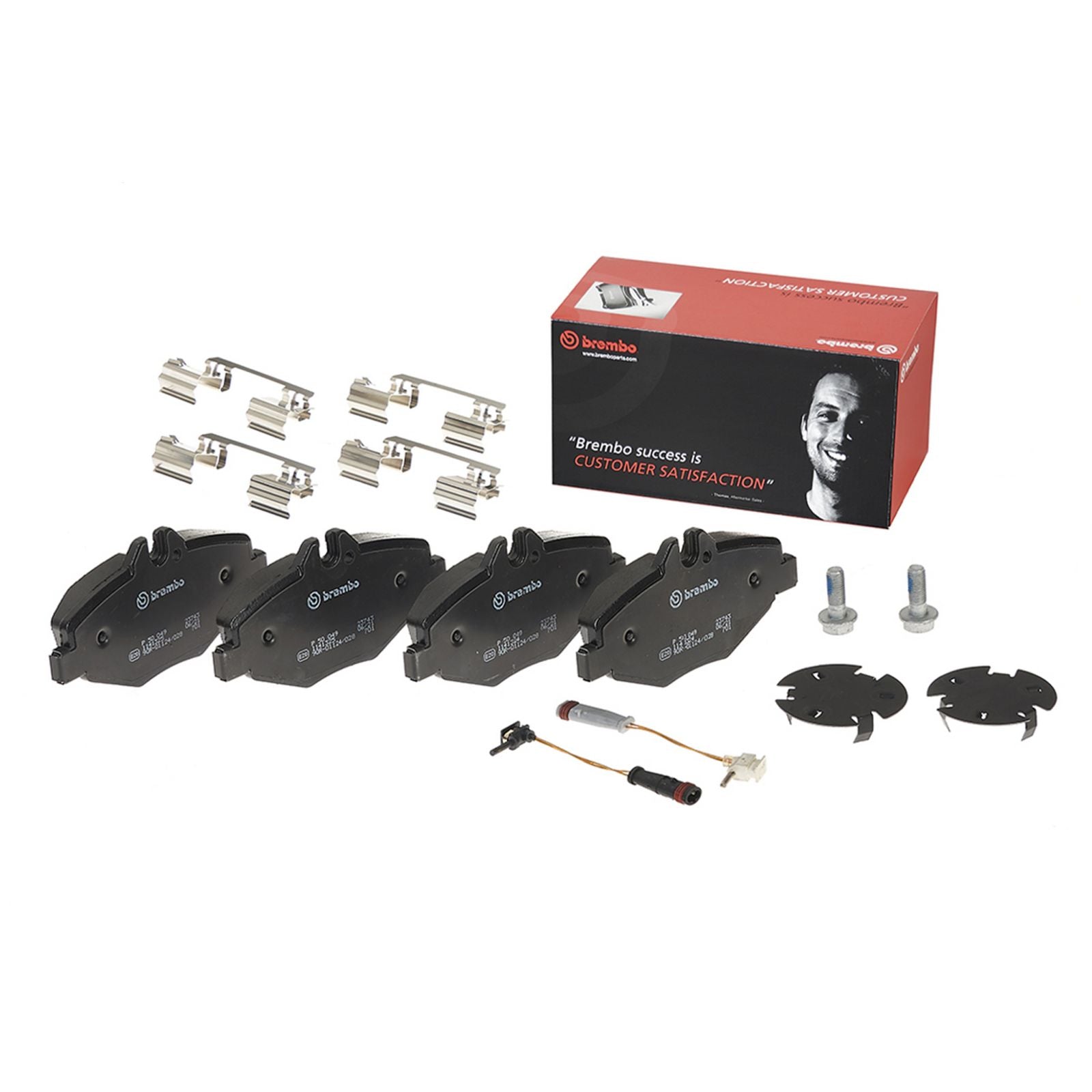 PRIME Low-Met Front Disc Brake Pad Set - P50049_02