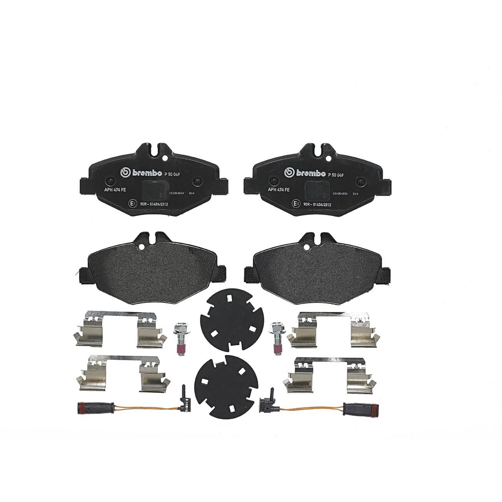 PRIME Low-Met Front Disc Brake Pad Set - P50049_04