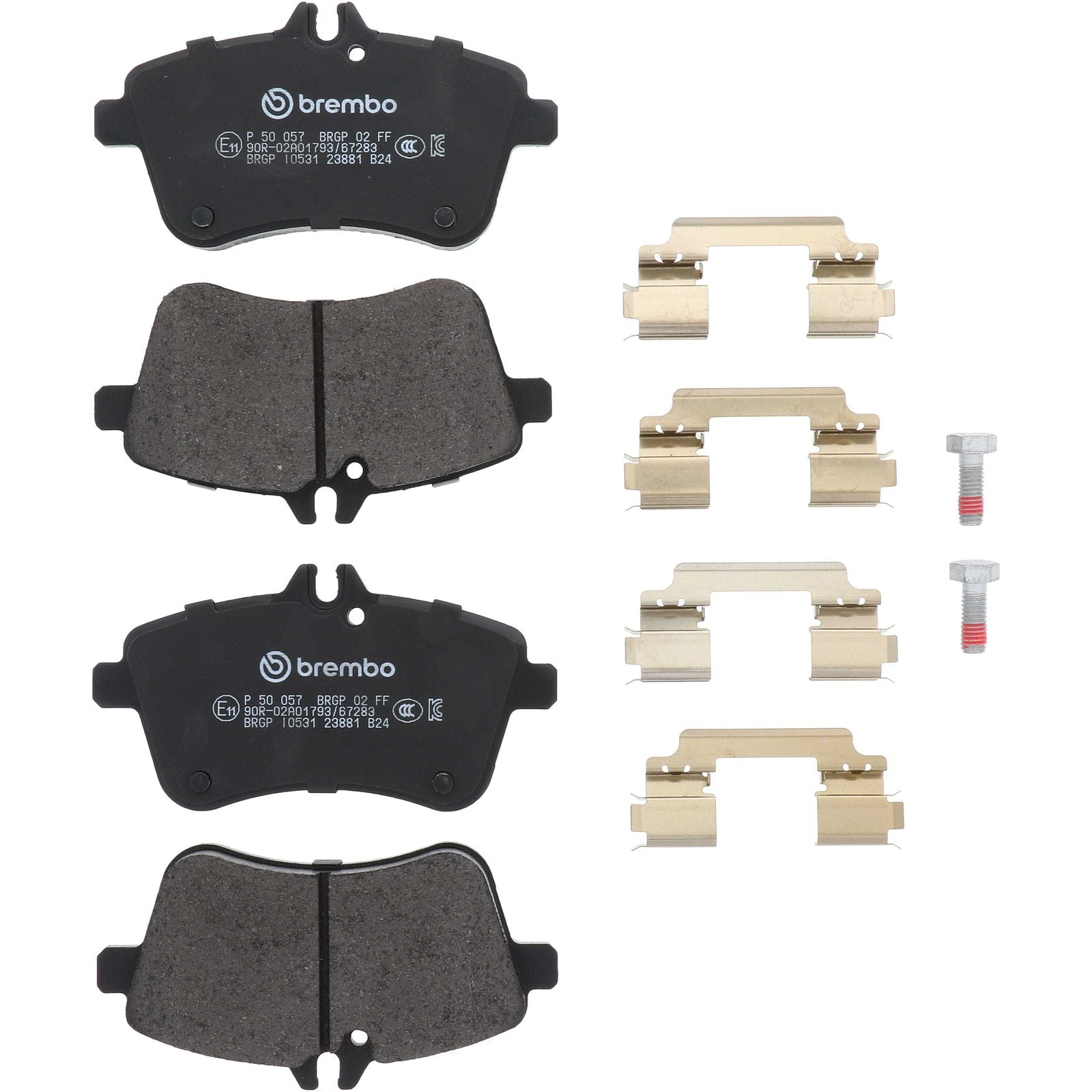 PRIME Low-Met Front Disc Brake Pad Set - P50057_02