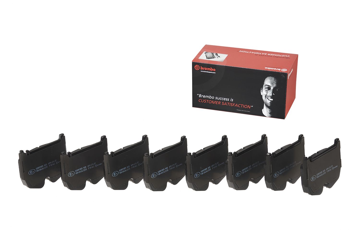 PRIME Low-Met Front Disc Brake Pad Set - P50062_03