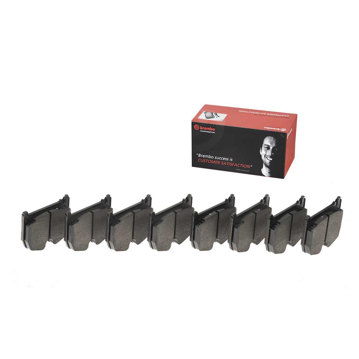 PRIME Low-Met Front Disc Brake Pad Set - P50062_03