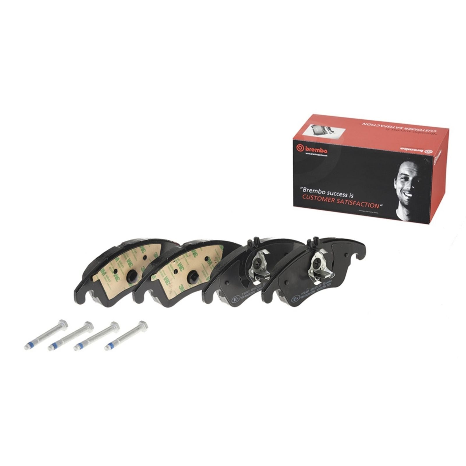 PRIME Low-Met Front Disc Brake Pad Set - P50069_01