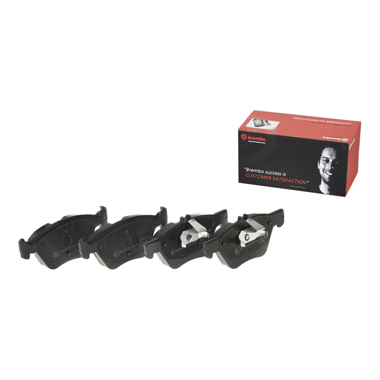 PRIME Low-Met Front Disc Brake Pad Set - P50075_02