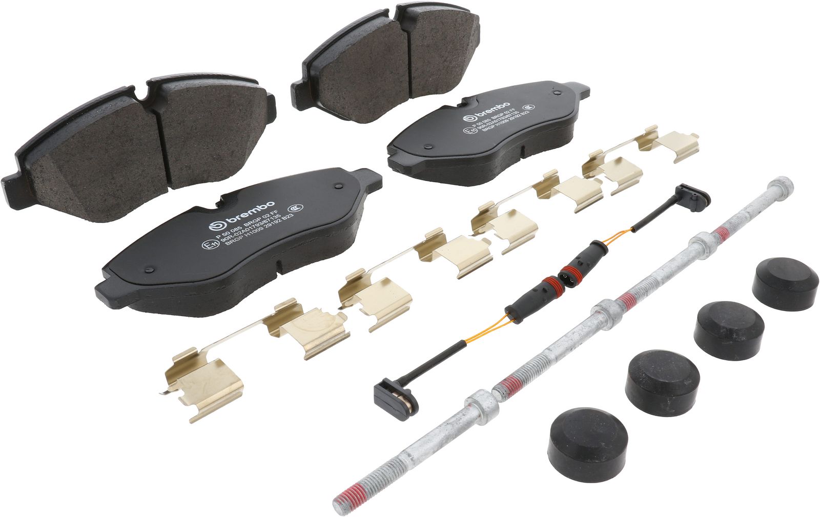 PRIME Low-Met Front Disc Brake Pad Set - P50085_02
