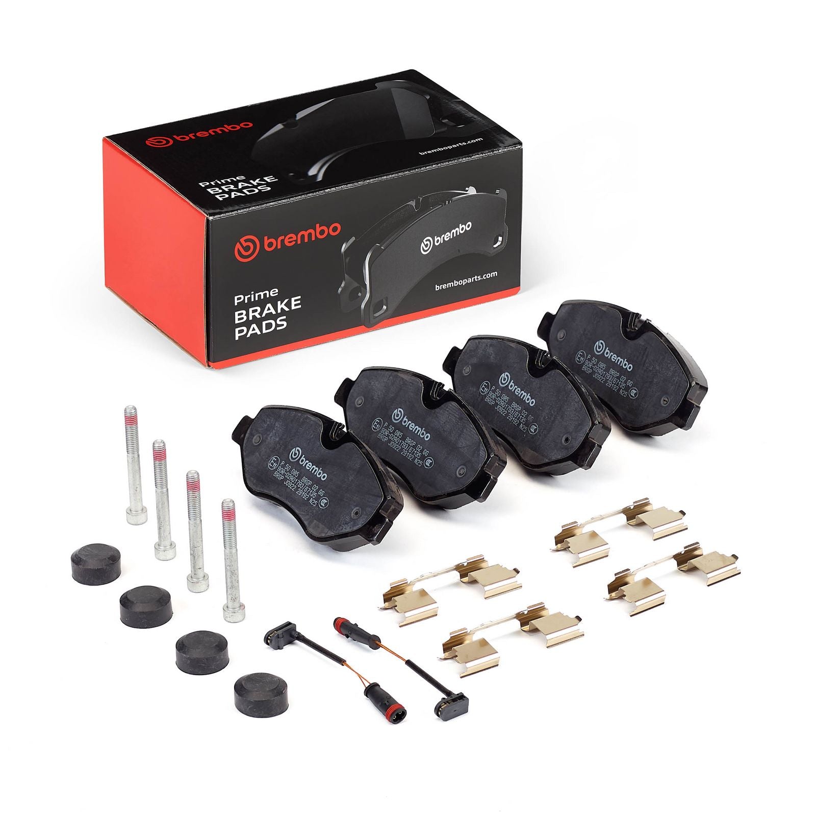 PRIME Low-Met Front Disc Brake Pad Set - P50085_02