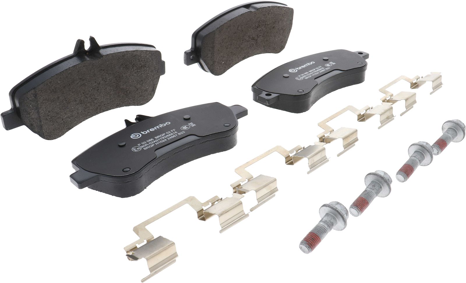 PRIME Low-Met Front Disc Brake Pad Set - P50086_02