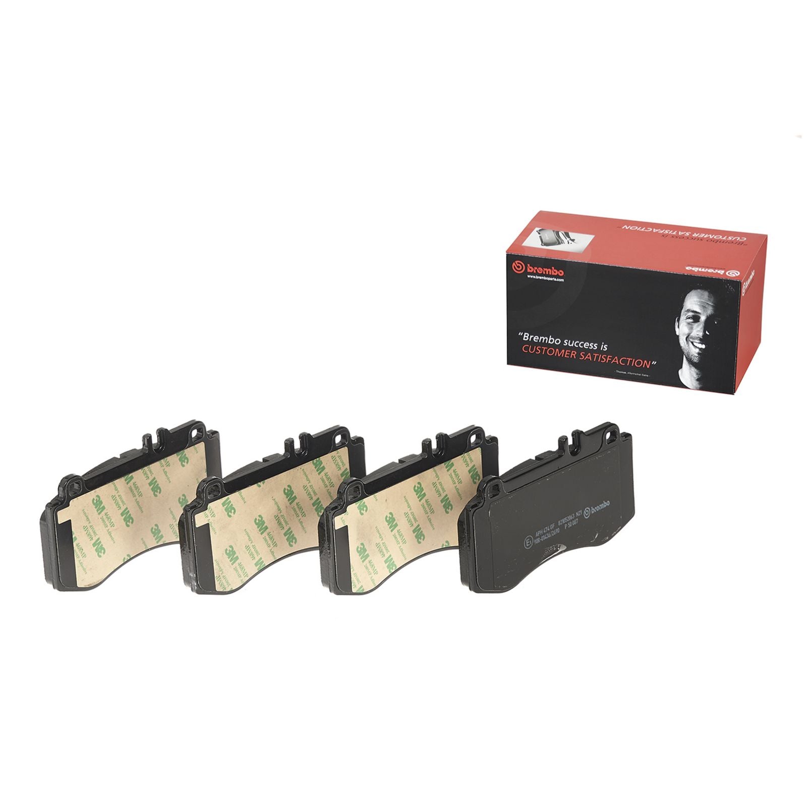PRIME Low-Met Front Disc Brake Pad Set - P50087_02