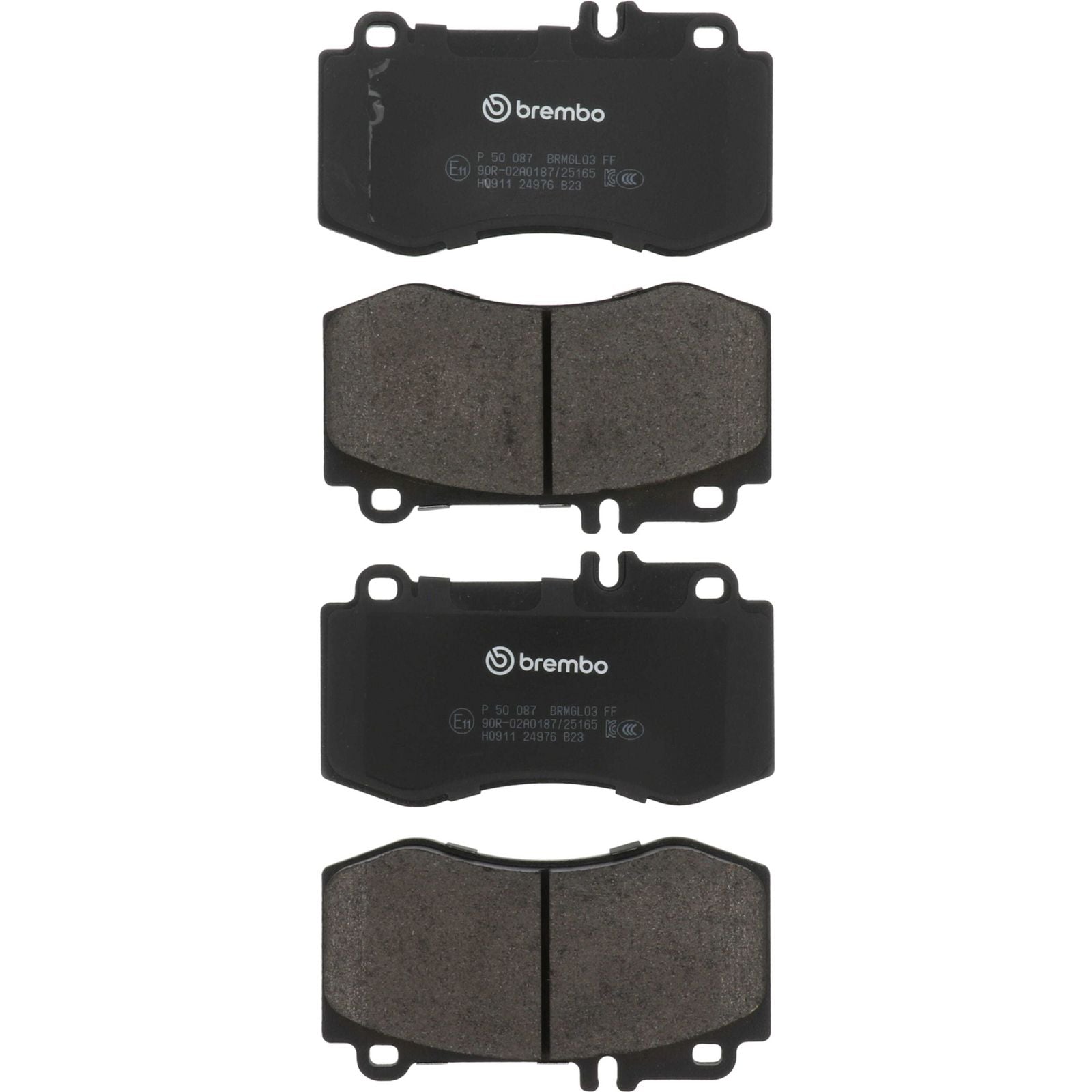 PRIME Low-Met Front Disc Brake Pad Set - P50087_04