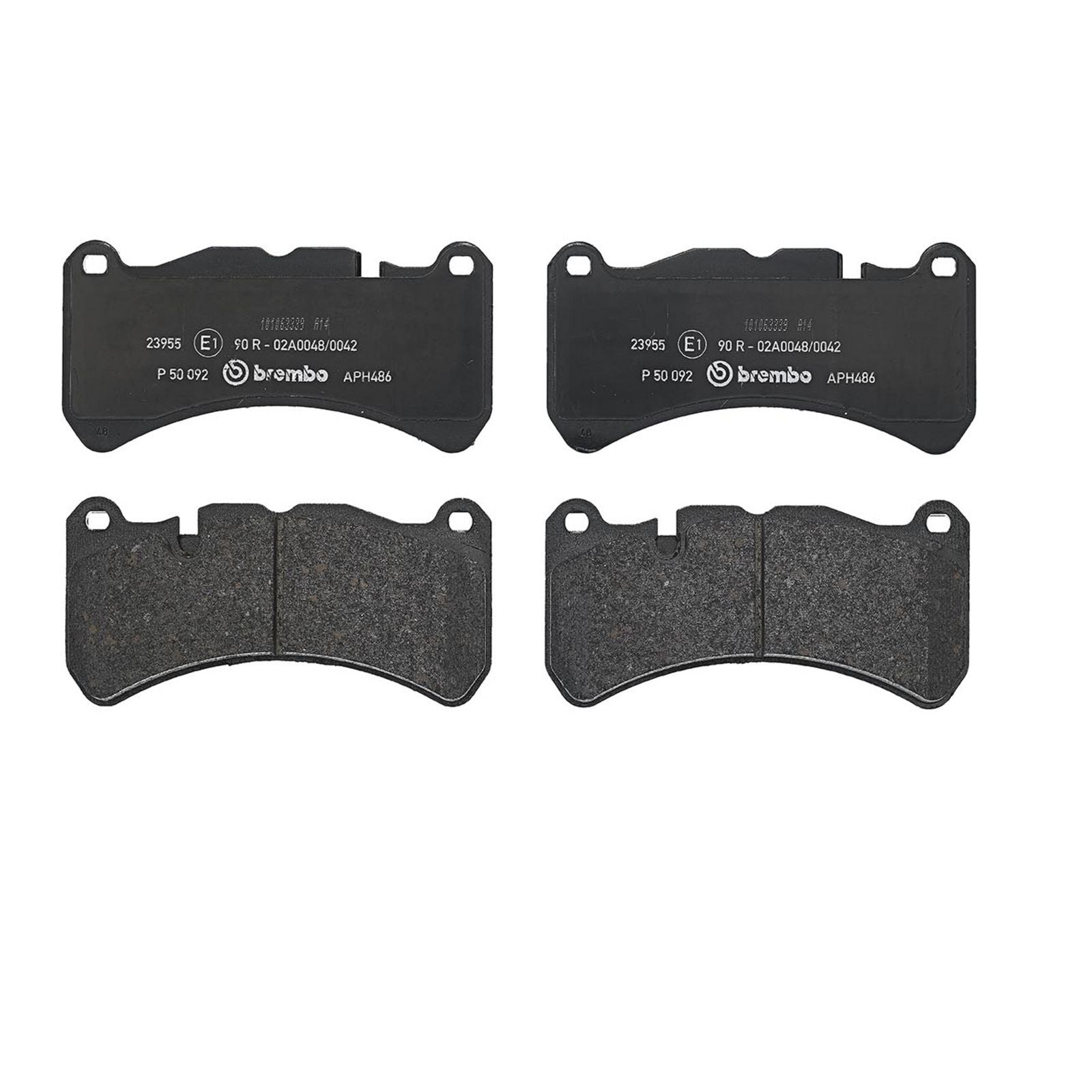 PRIME Low-Met Front Disc Brake Pad Set - P50092_04