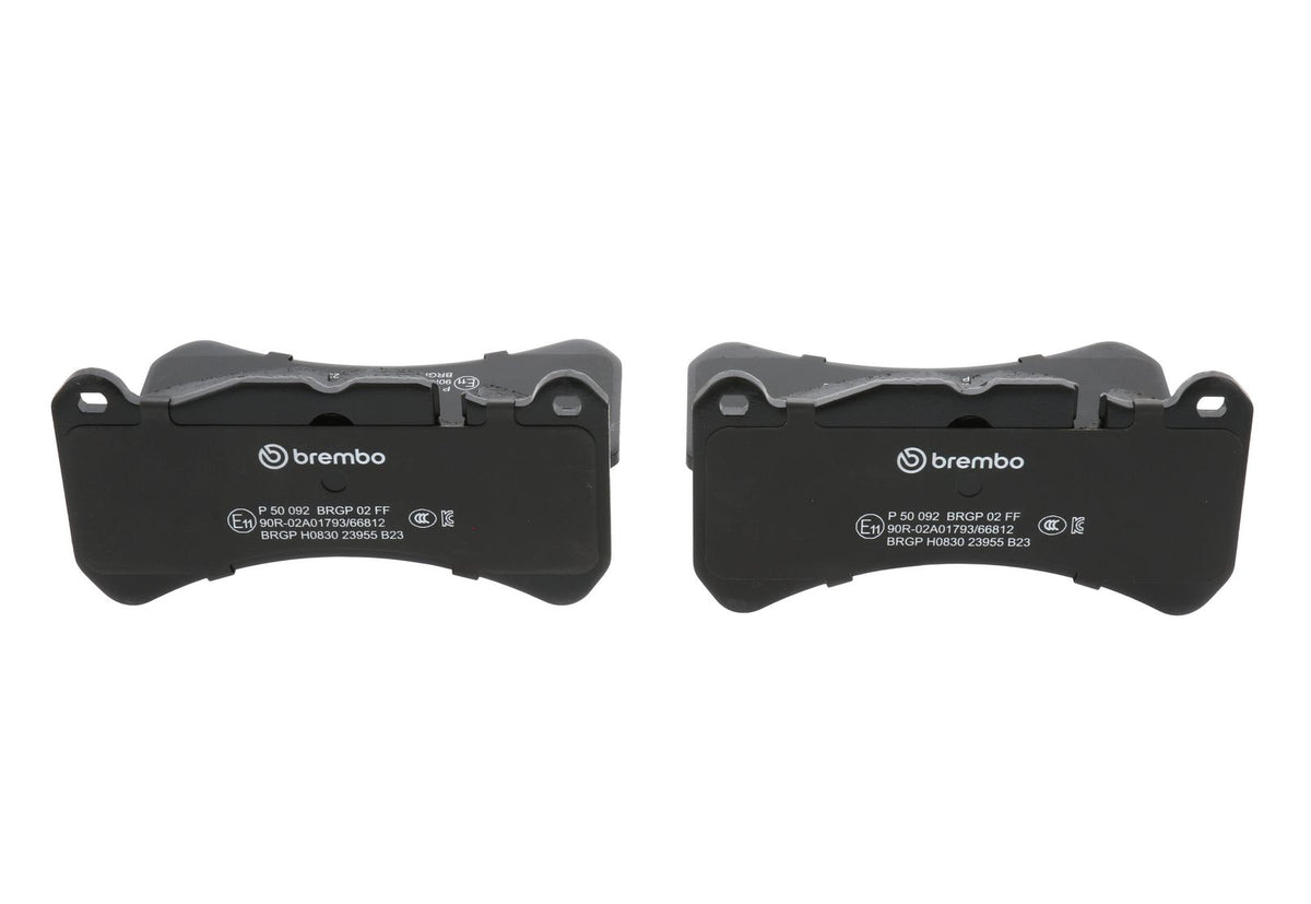 PRIME Low-Met Front Disc Brake Pad Set - P50092_18