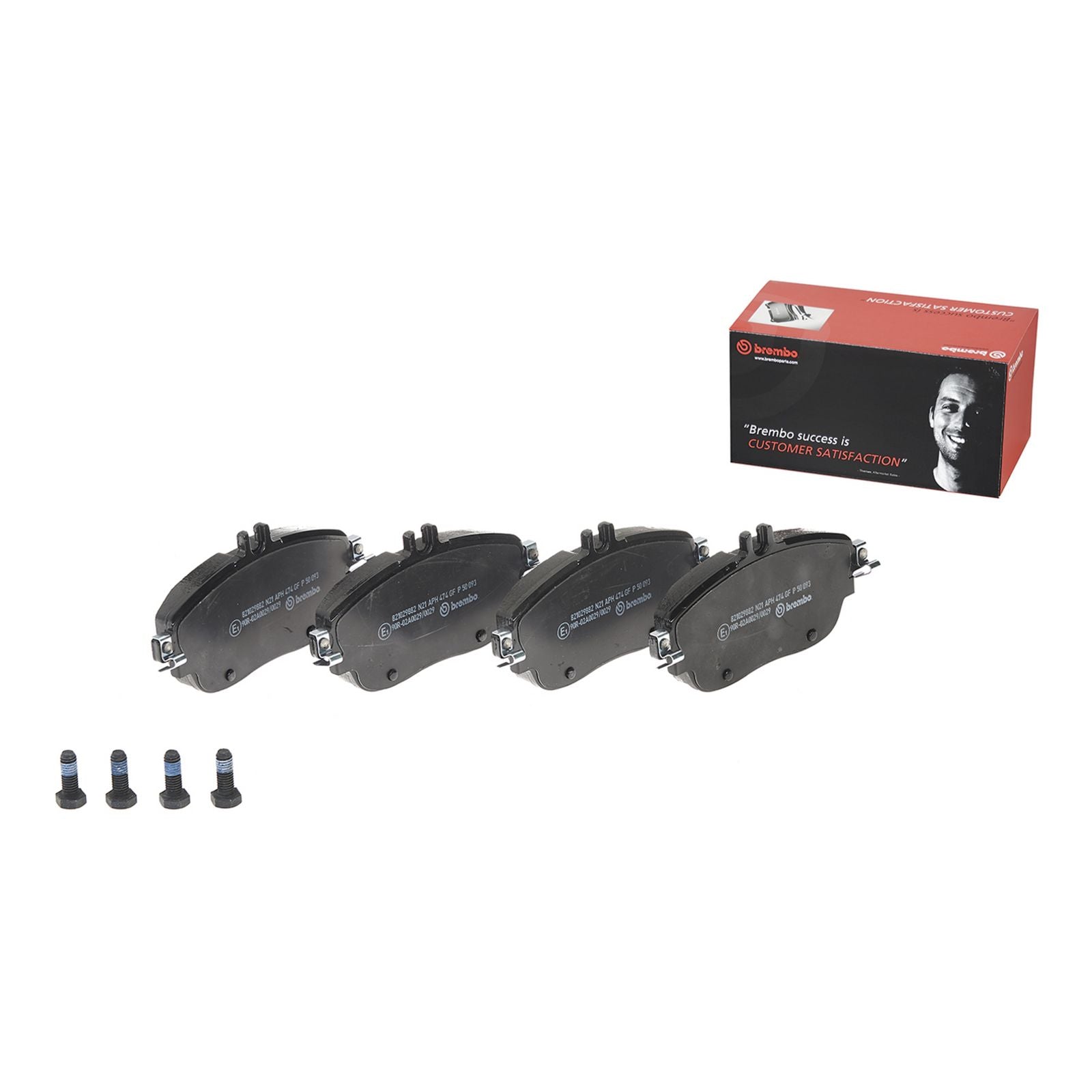 PRIME Low-Met Front Disc Brake Pad Set - P50093_02