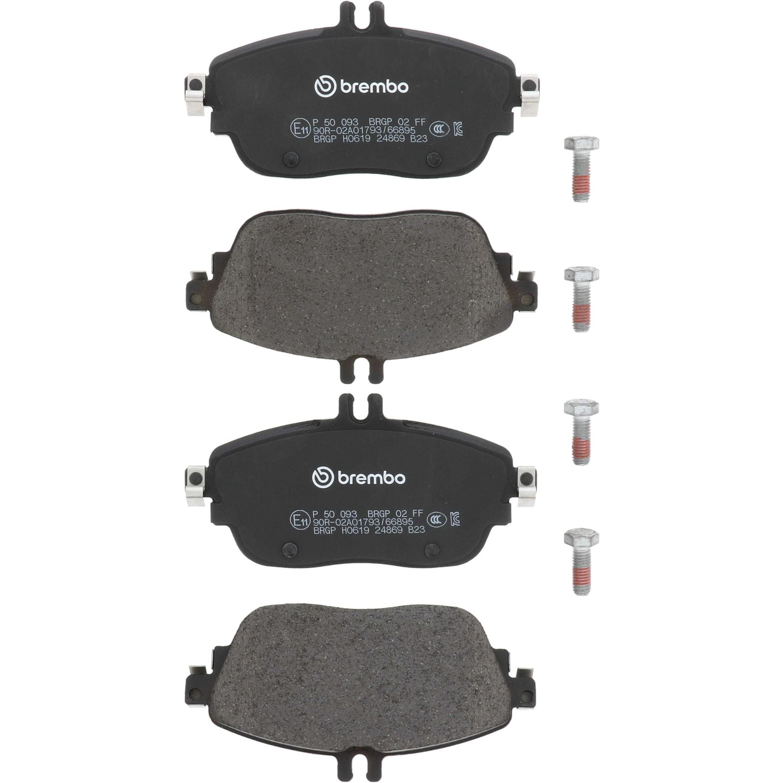 PRIME Low-Met Front Disc Brake Pad Set - P50093_04