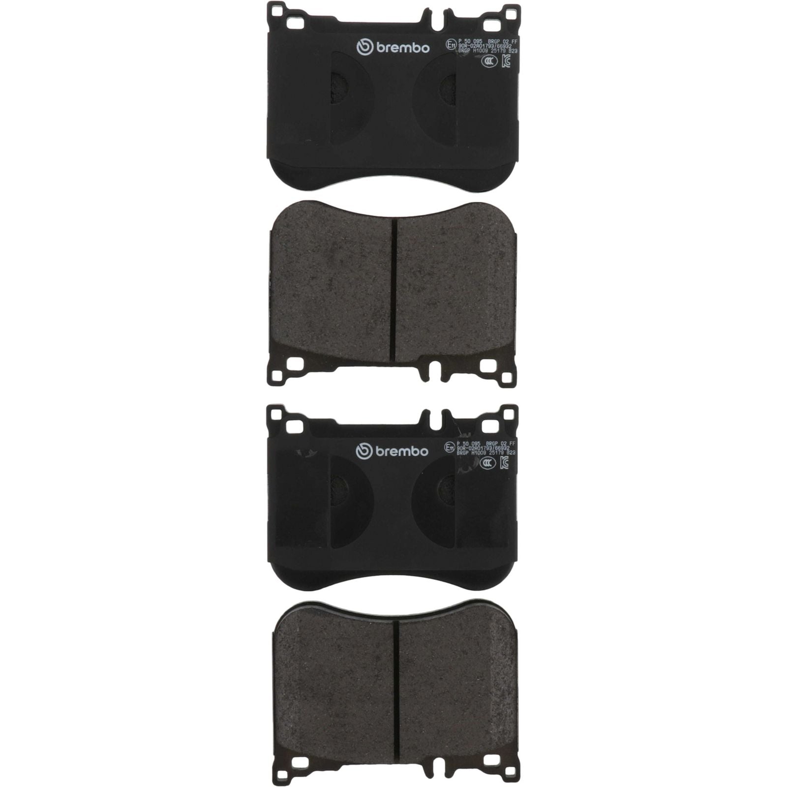 PRIME Low-Met Front Disc Brake Pad Set - P50095_02