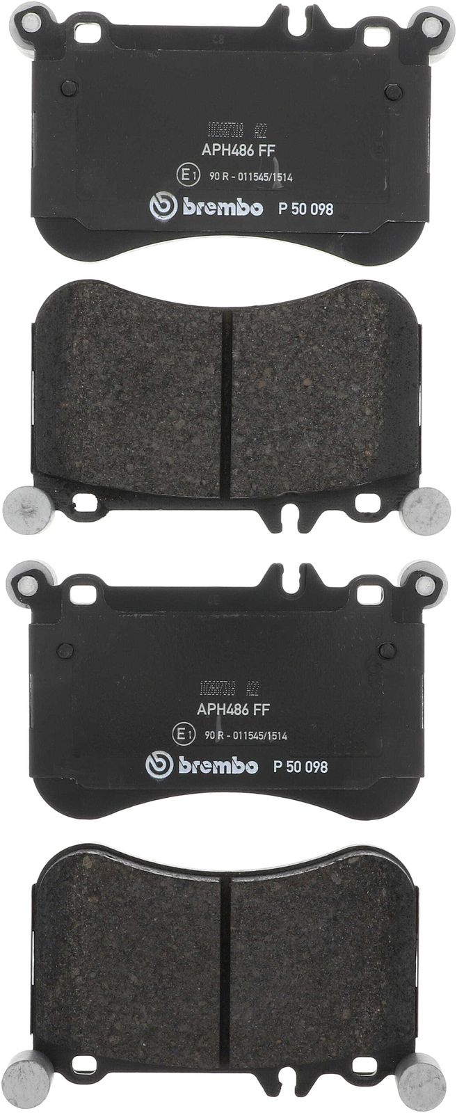 PRIME Low-Met Front Disc Brake Pad Set - P50098_01