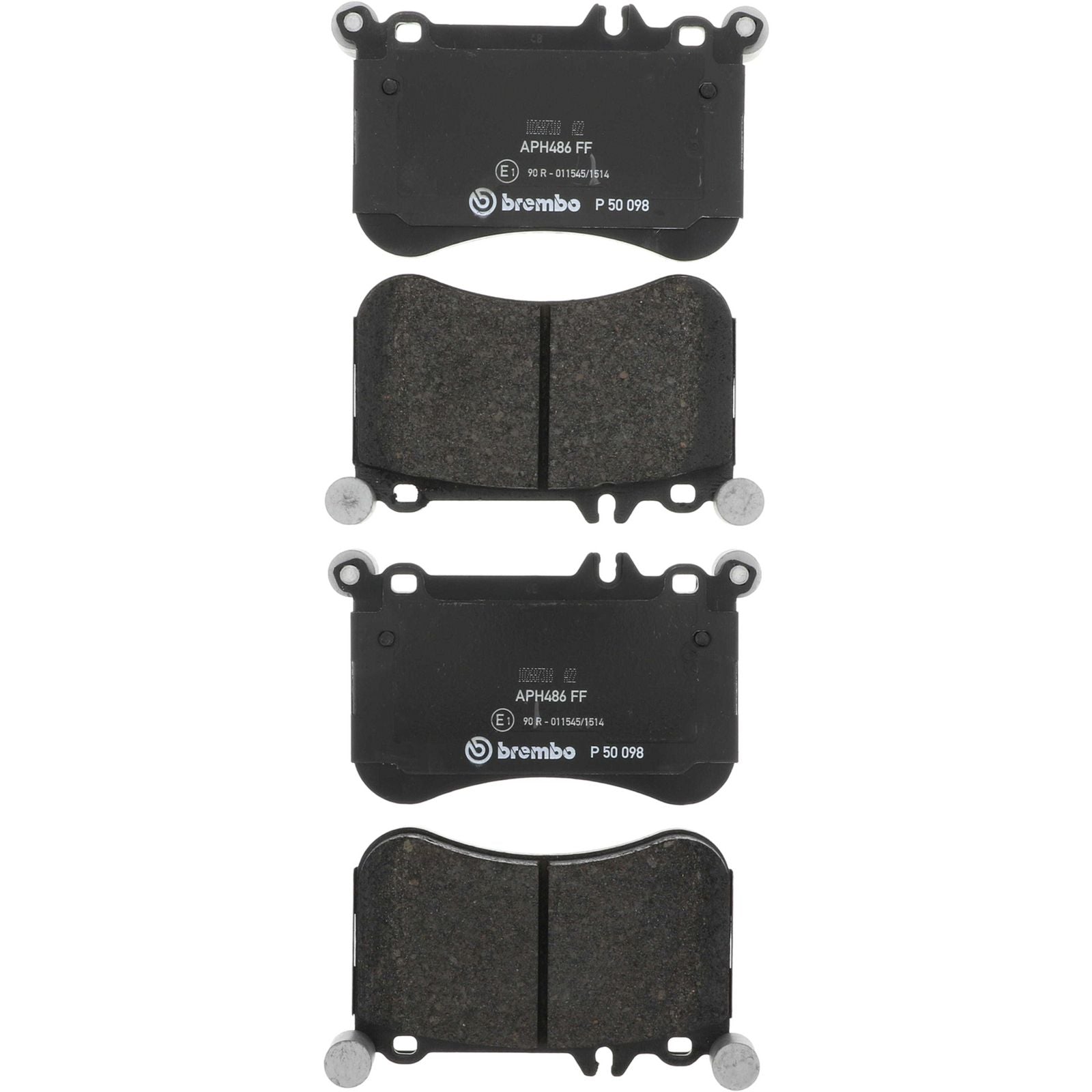 PRIME Low-Met Front Disc Brake Pad Set - P50098_02