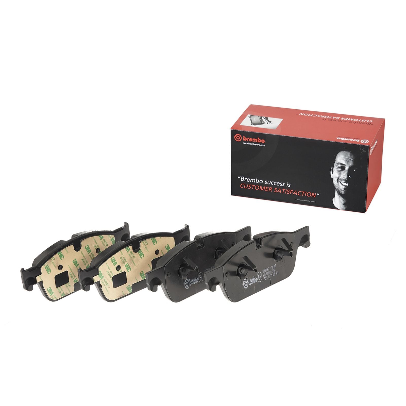 PRIME Low-Met Front Disc Brake Pad Set - P50102_02