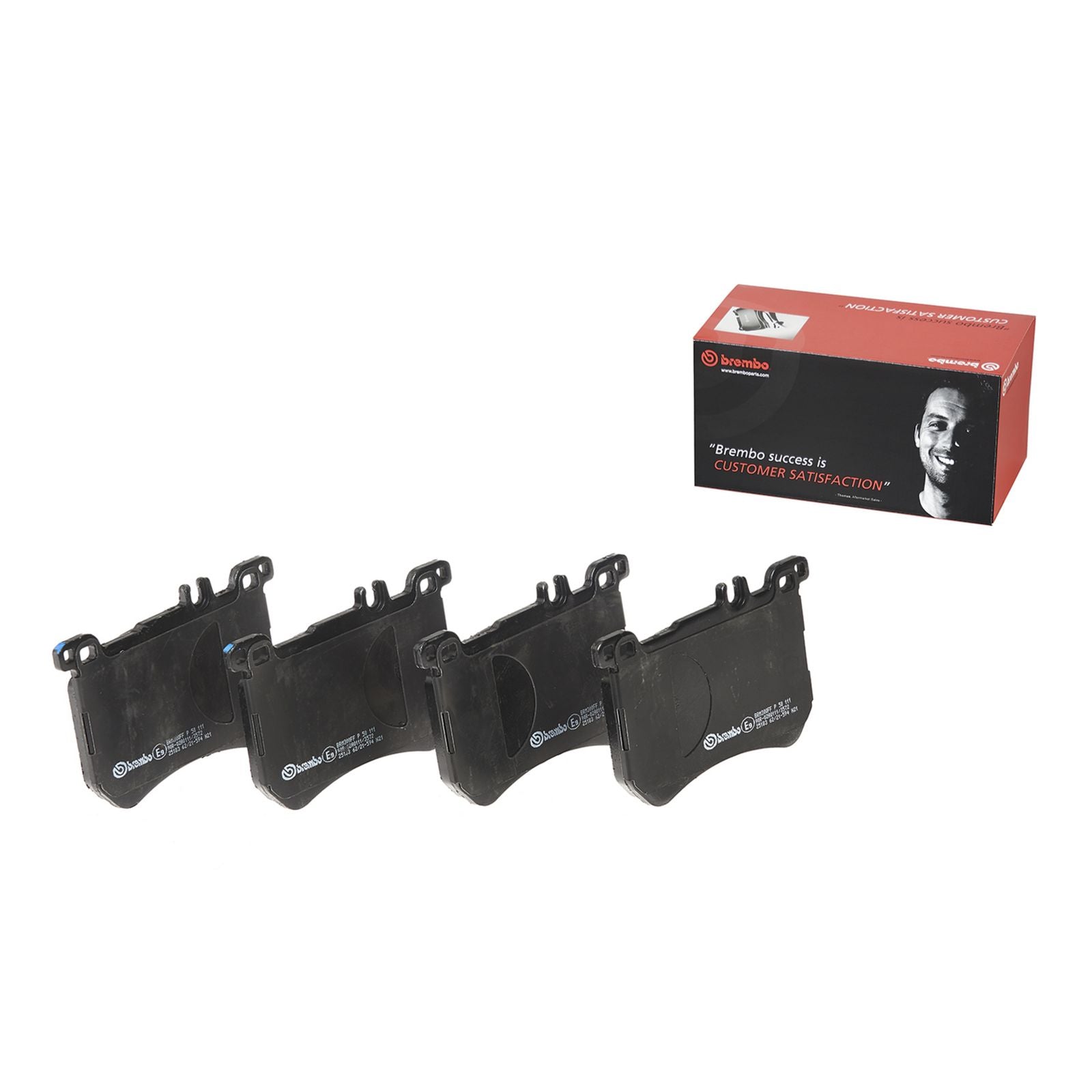 PRIME Low-Met Front Disc Brake Pad Set - P50111_02