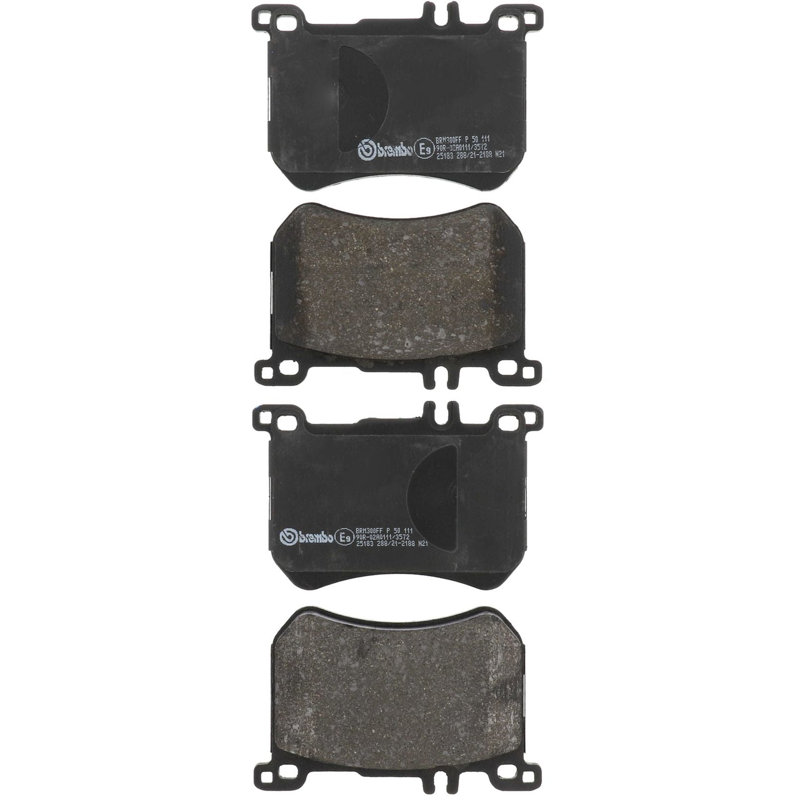 PRIME Low-Met Front Disc Brake Pad Set - P50111_04