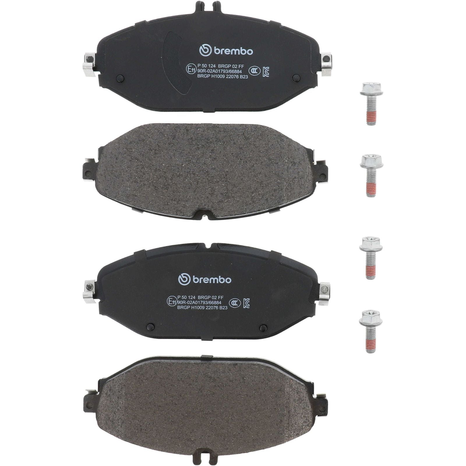 PRIME Low-Met Front Disc Brake Pad Set - P50124_04