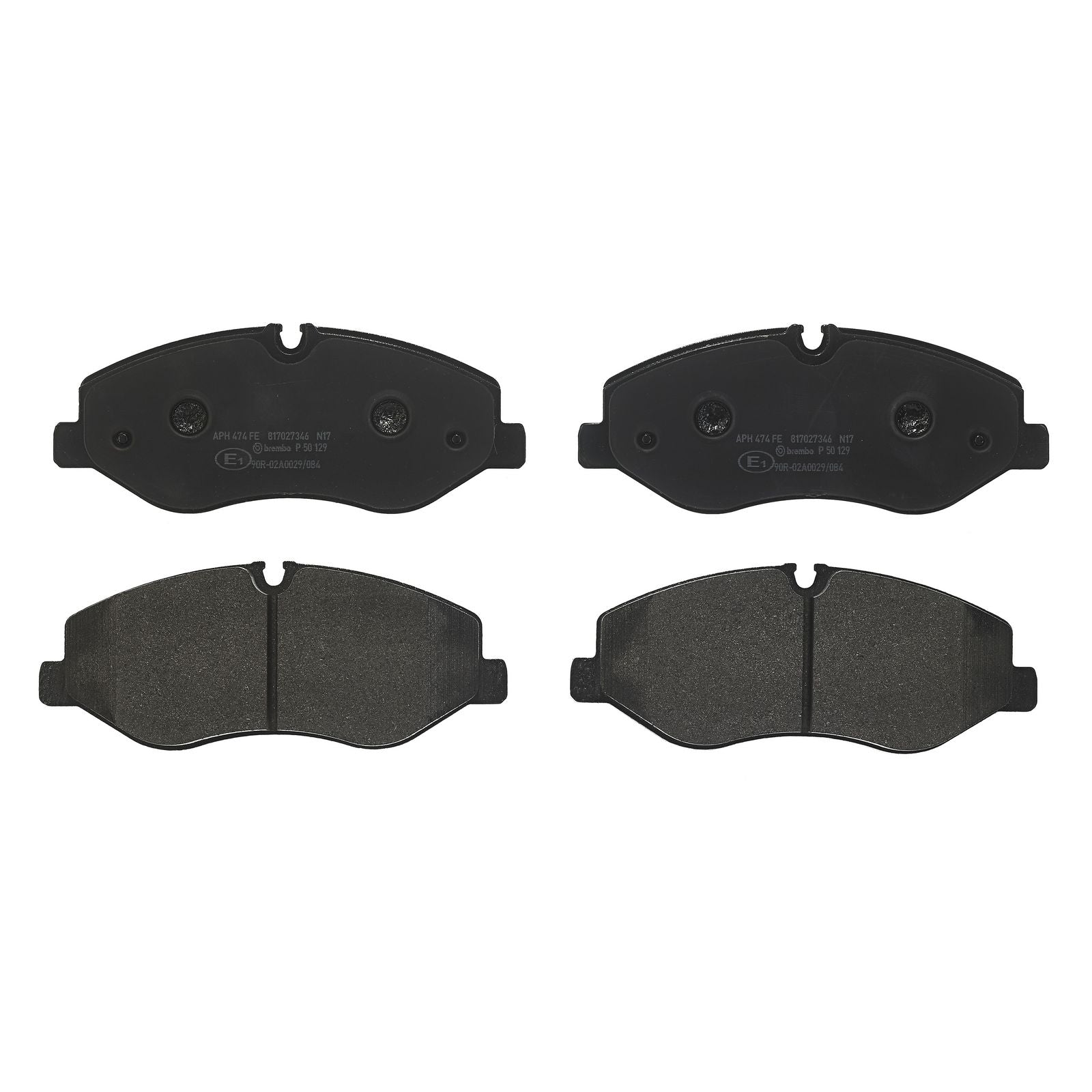 PRIME Low-Met Front Disc Brake Pad Set - P50129_02