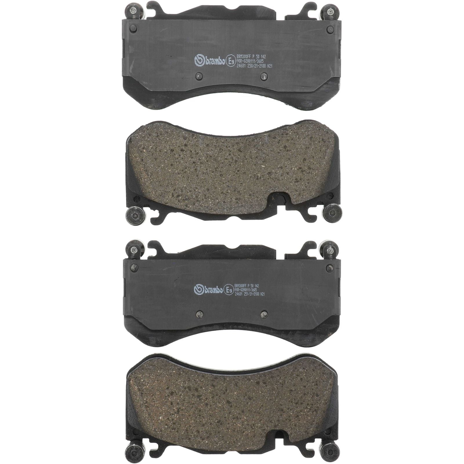 PRIME Low-Met Front Disc Brake Pad Set - P50142_02