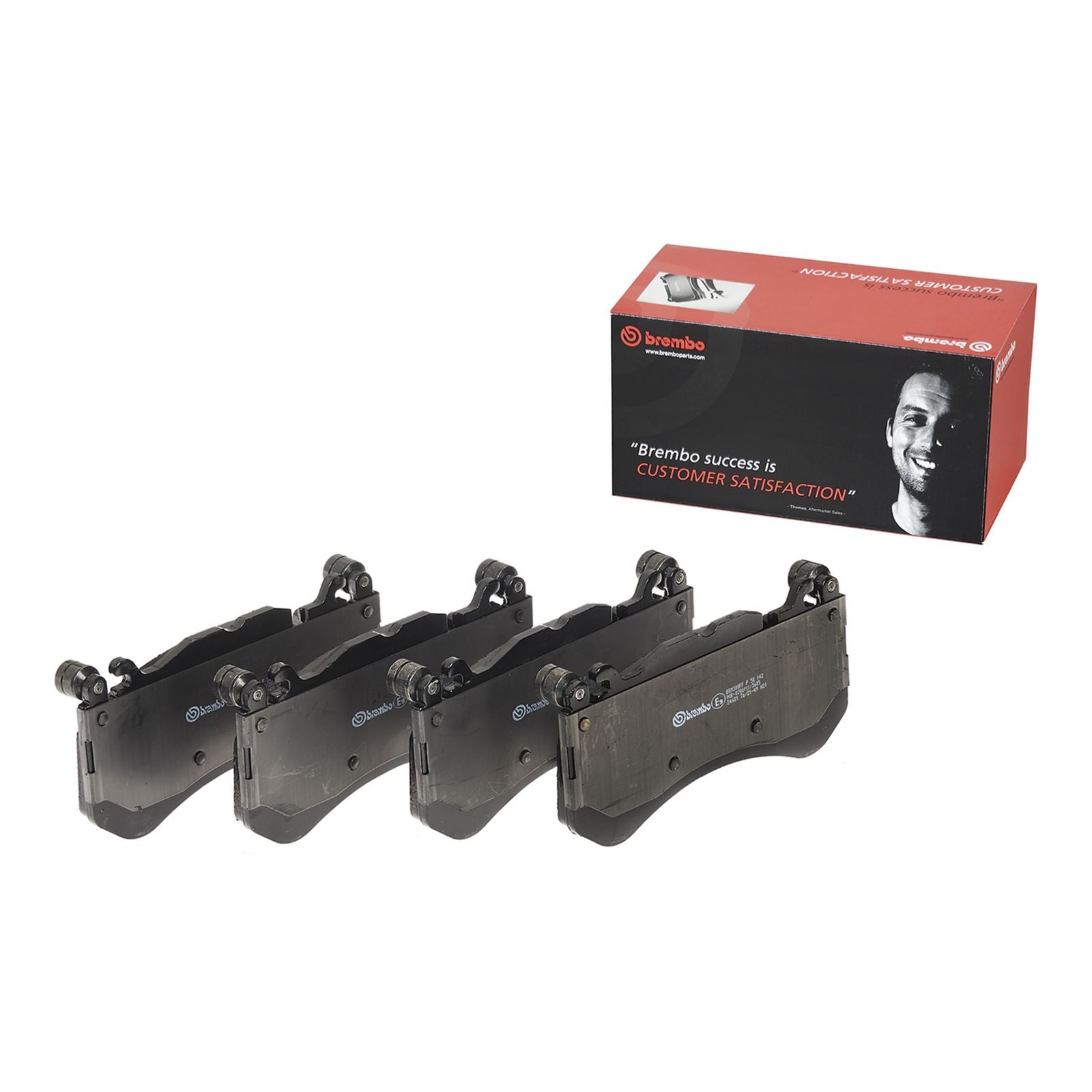 PRIME Low-Met Front Disc Brake Pad Set - P50142_03