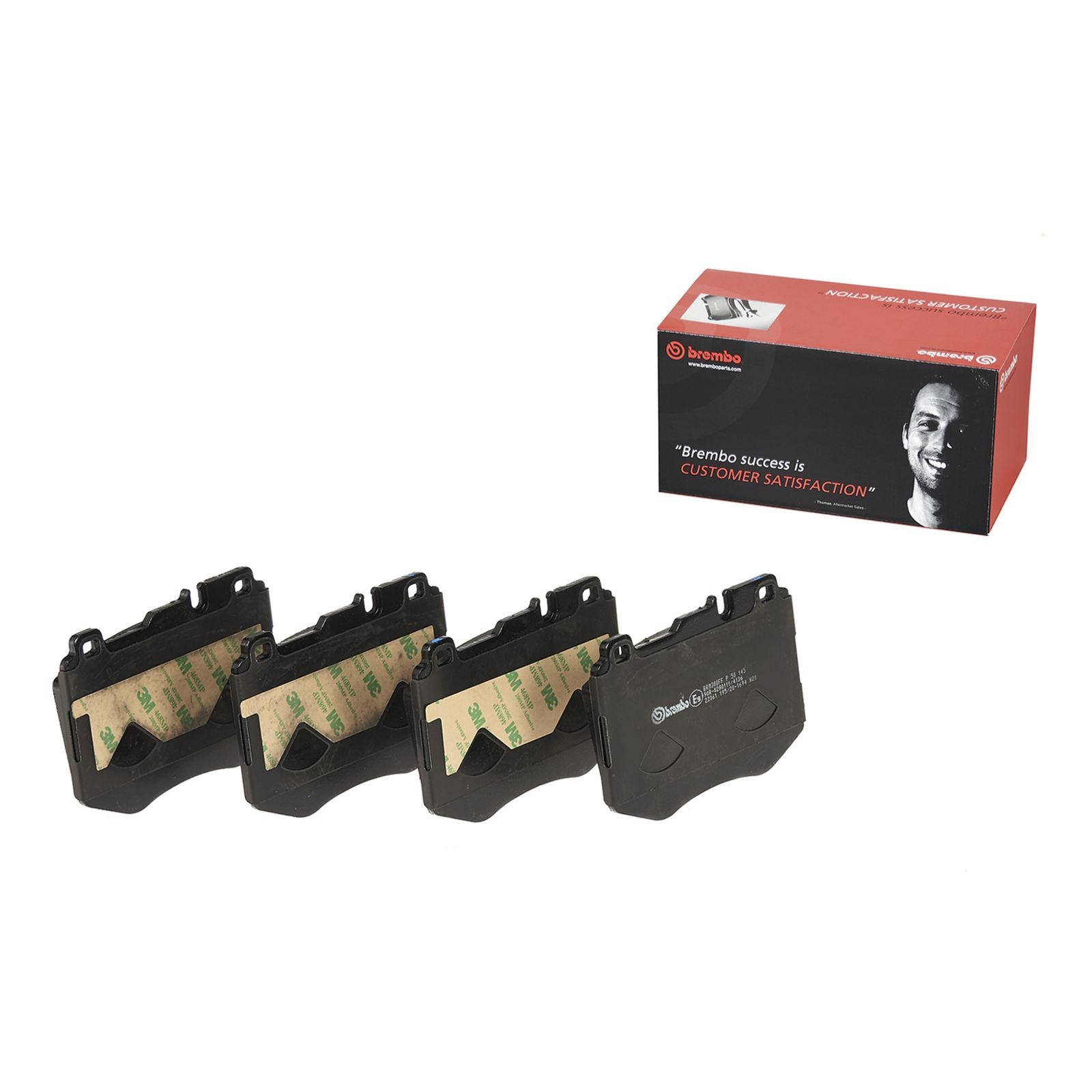 PRIME Low-Met Front Disc Brake Pad Set - P50145_02