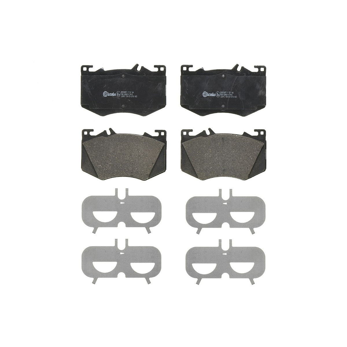 PRIME Low-Met Front Disc Brake Pad Set - P50166_01
