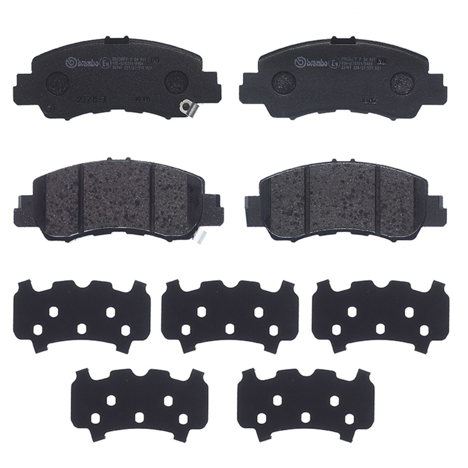 PRIME Low-Met Front Disc Brake Pad Set - P54061_01