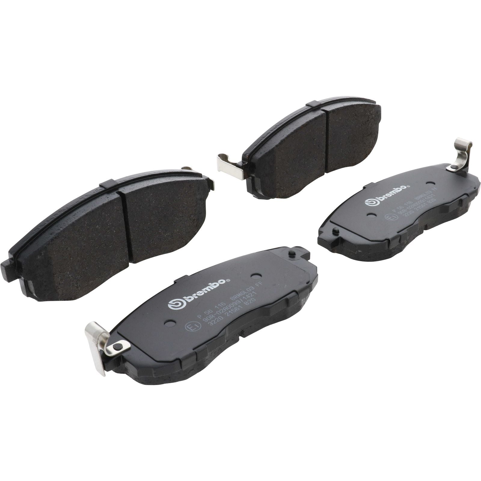 PRIME Low-Met Front Disc Brake Pad Set - P56116_01