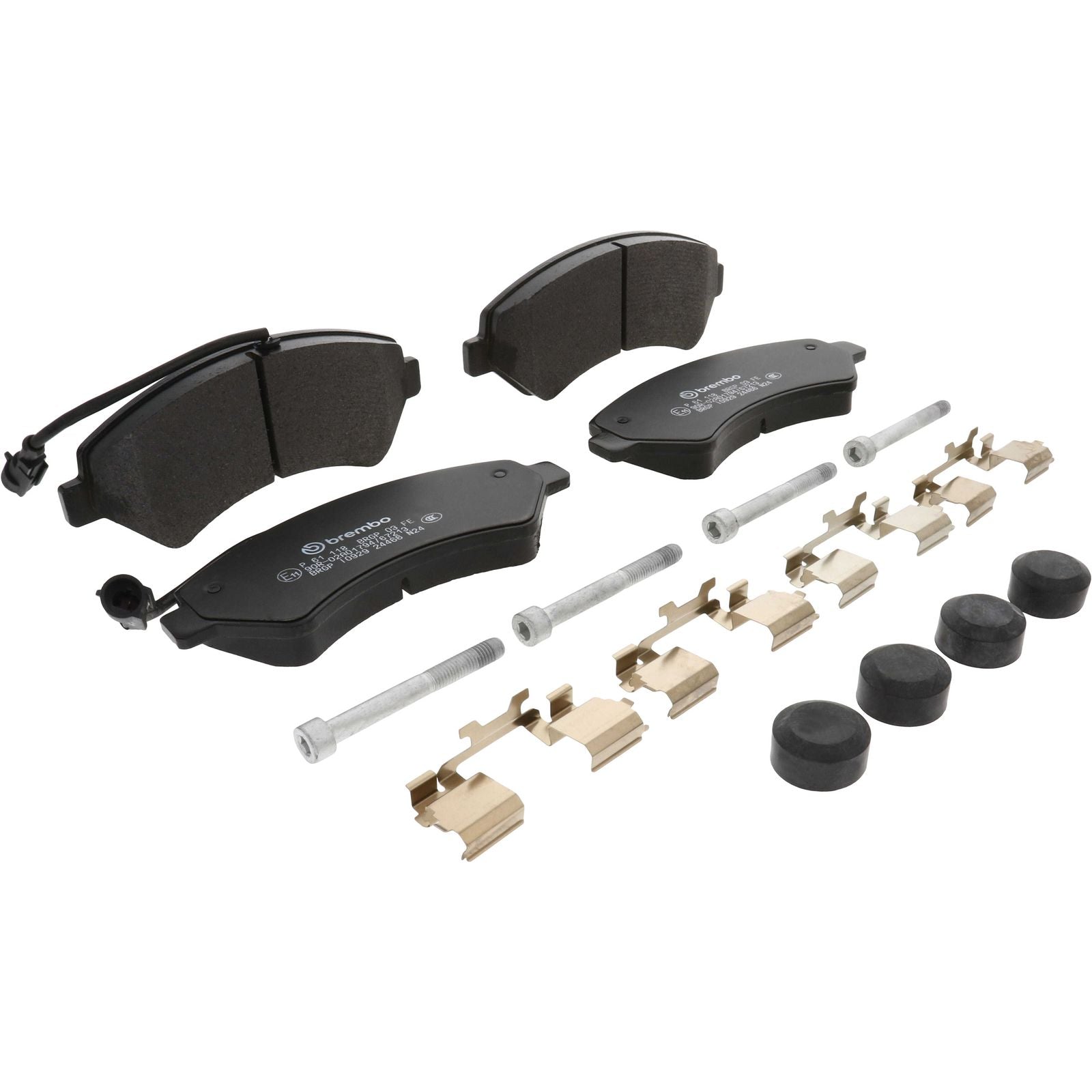 PRIME Low-Met Front Disc Brake Pad Set - P61118_01