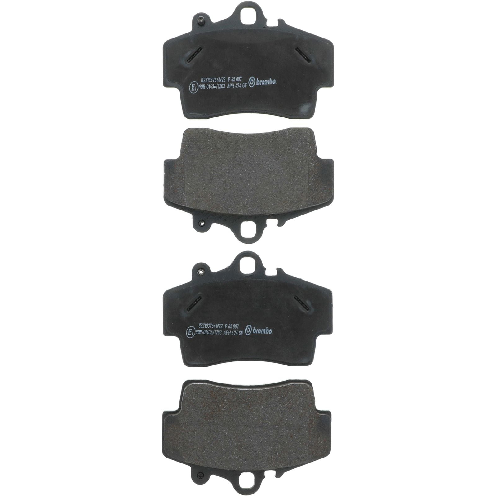 PRIME Low-Met Front Disc Brake Pad Set - P65007_04
