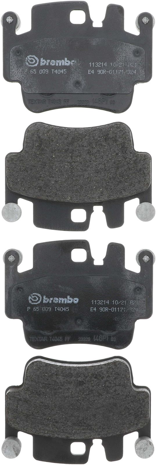 PRIME Low-Met Front Disc Brake Pad Set - P65009_01